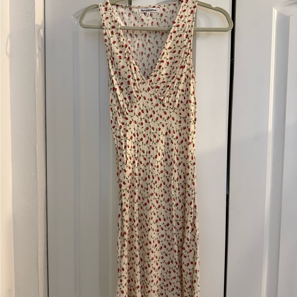 Reformation Calix Dress | Print Sleeveless Dress - Picture 2 of 4